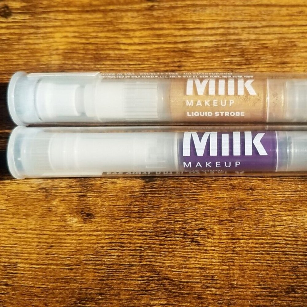 New Milk Makeup Eye Vinyl Valet Purple Glossy Eye Beam Liquid Strobe Highlight - Picture 7 of 7